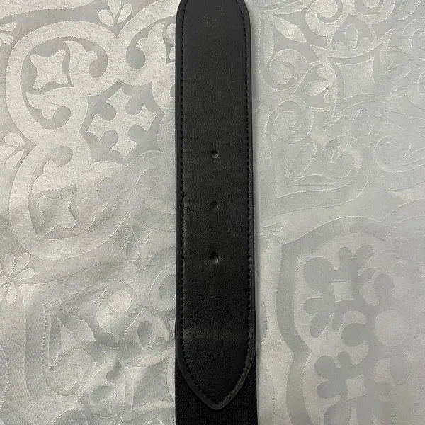 Nike Black Adjustable belt with White Nike logo - Image 5