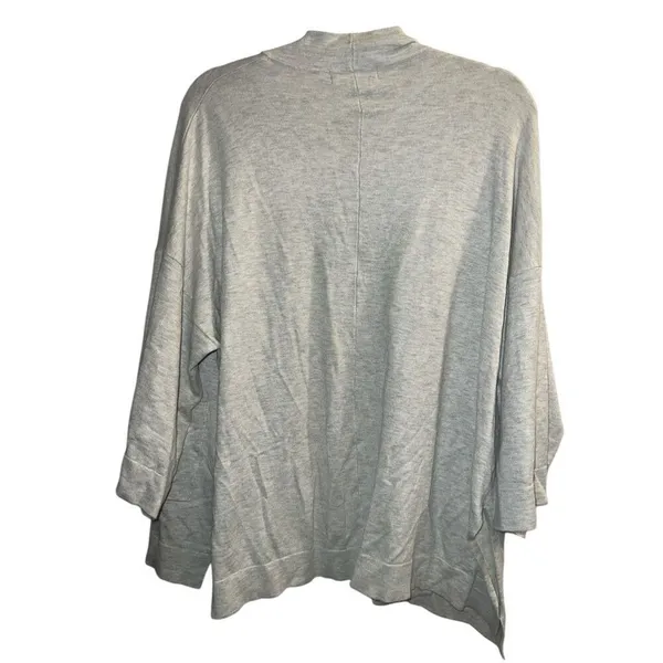 ✨Zara Grey Open Front Oversized Slouchy Knit Kimono Style Sz Small Cardigan✨ - Image 9