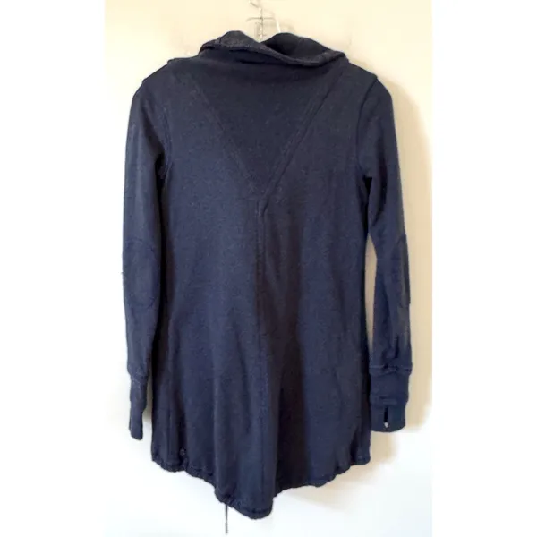 Lululemon Heavyweight Cinch Pocket Jacket Sweater Navy Blue Size 4 - Image 2