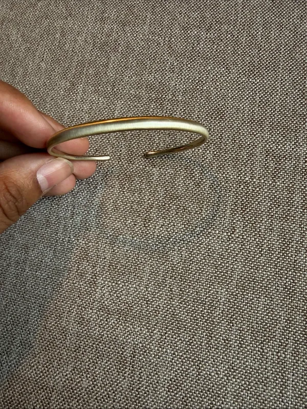 Kendra Scott Brushed Gold Open Cuff Bracelet - Image 2