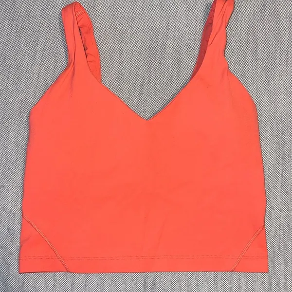 Lululemon Bright Coral Sleeveless Top 4 - Image 3