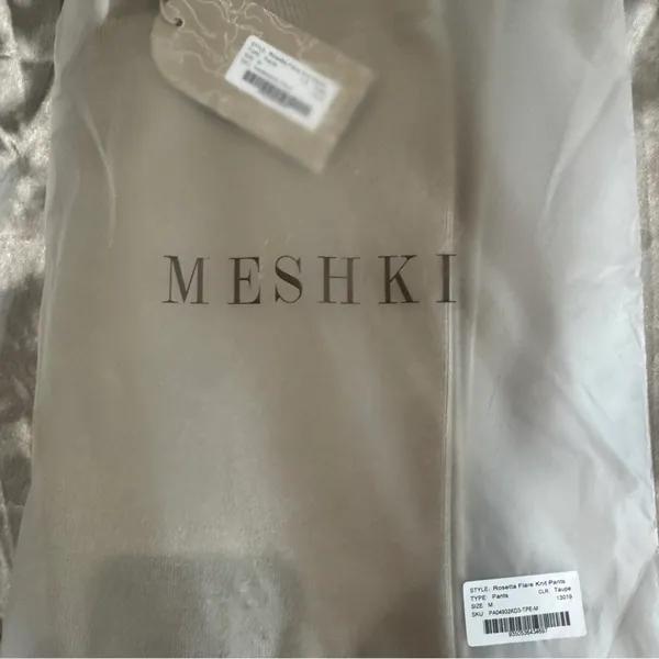 Meshki Knit Pants Quiet Luxury Elevated Chic Minimalist Tailored Scandi - Image 12