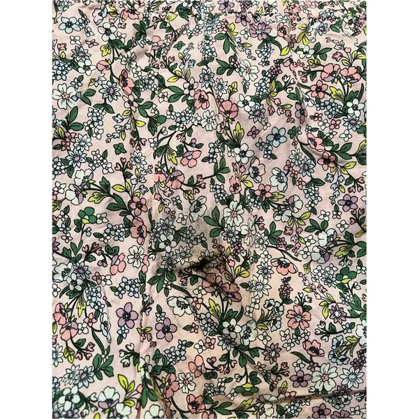JoySpun Womens Plus Size 2X 18W-20W Pajama Pants Light Pink Ditsy Floral Pockets - Image 8