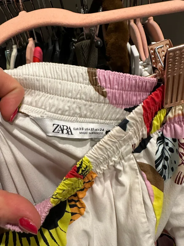 Zara Multicolored Maxi Floral Skirt - Image 7