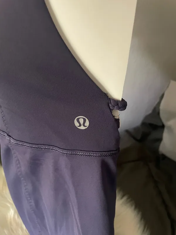 Lululemon Women’s Tank Halter Backless Purple Swim Suit - Image 8