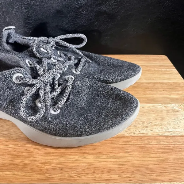 Allbirds Gray The Wool Runner Sneakers Size 8‎ - Image 2