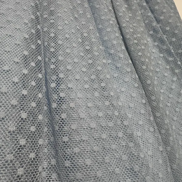 Hill House The Clara Tulle Tiered Dotted Mini Skirt Powder Blue Women Small - Image 2