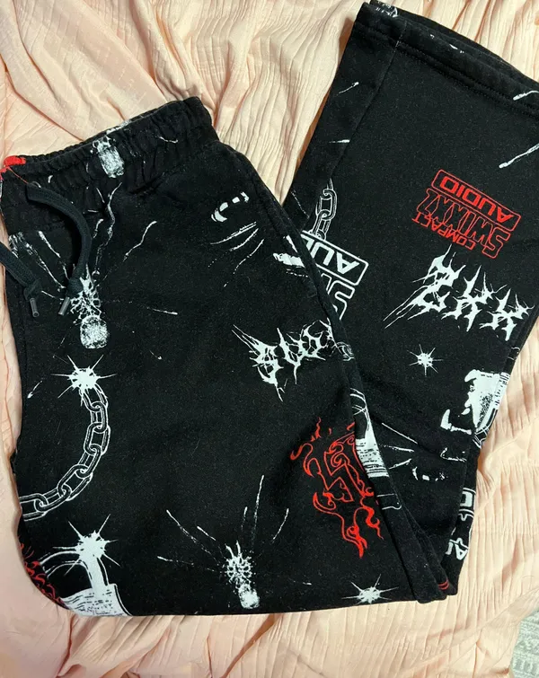 Zumiez Spider Design Sweatpants - Image 2