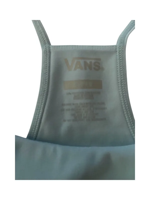 Vans blue/gray MTE Crosspath Strappy Sports Bra-size medium Has padding, excellent condition Bust: armpit to armpit 16-18 inches - Image 4