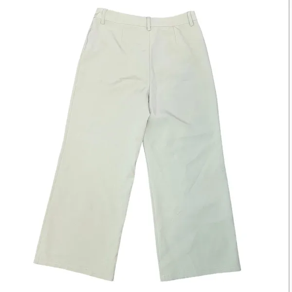 Avec Les Filles Pale Sage Green Wide Leg Trousers High Rise pants professional - Image 4