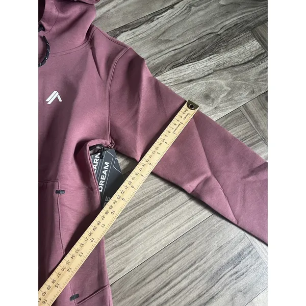 Alphalete Women's ELMTS Full-Zip Athletic Jacket- Mauve, Size Medium - Image 8