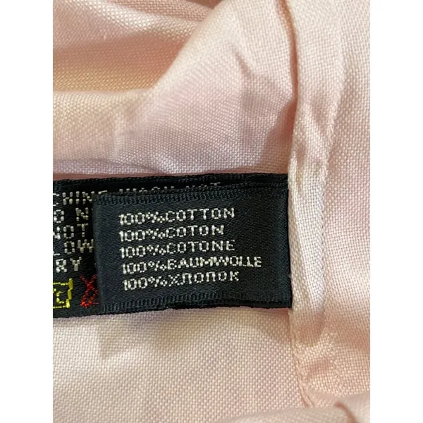 Ralph Lauren Womens Pink Button Up Shirt Size 8 SKU 6521 - Image 6