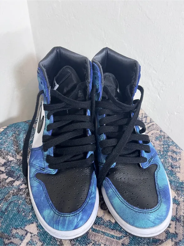 Nike Air Jordan 1 Retro High OG Tie-Dye 2020 CD0461-100 Size 7 RARE - Image 5