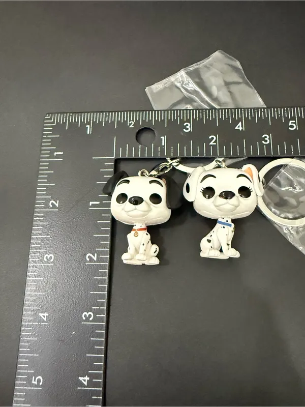 FUNKO Pocket POP Pongo & Perdita Disney’s 101 Dalmatians Dog Keychain - Image 6