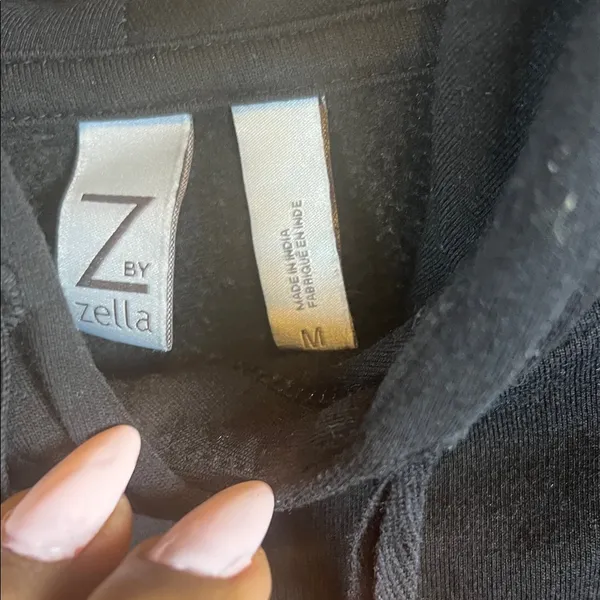 Zella Charcoal Hoodie A0389 - Image 2