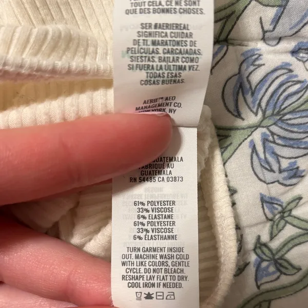 Aerie Cream Sleeveless Mockneck Bodysuit - Image 4