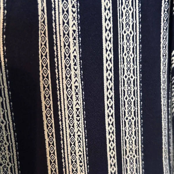 Altar'd State Navy and White Striped Romper - Image 4