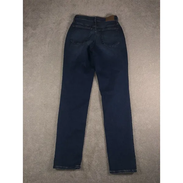 Madewell NWT Womens 27T Curvy Perfect Vintage Jeans Mid Rise Blue - Image 12