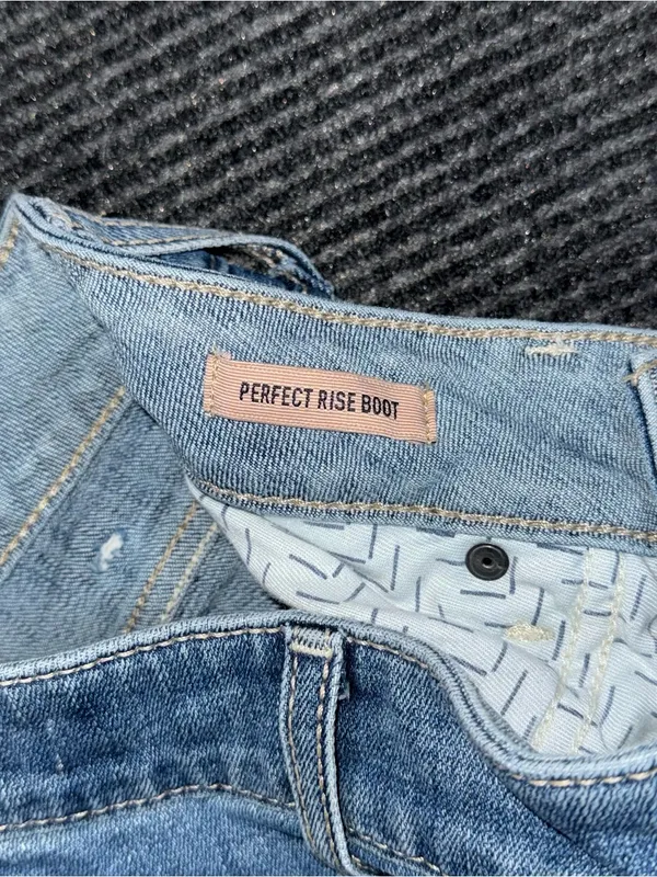 Ariat Perfect Rise Naz Boot Cut Blue Jeans Sz 26 R 10058919 Cowgirl Western EUC - Image 8
