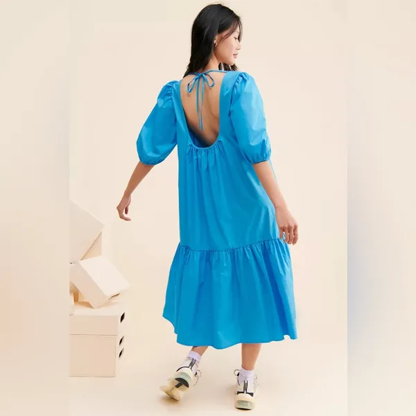 Free People x Just Female Park Midi Dress - Image 2