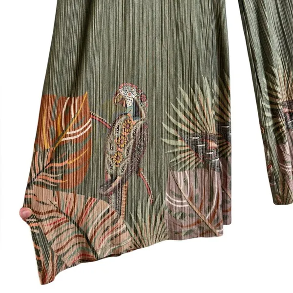 Farm Rio x Anthropologie Guadeloupe Wide Legs Pants Small - Image 4