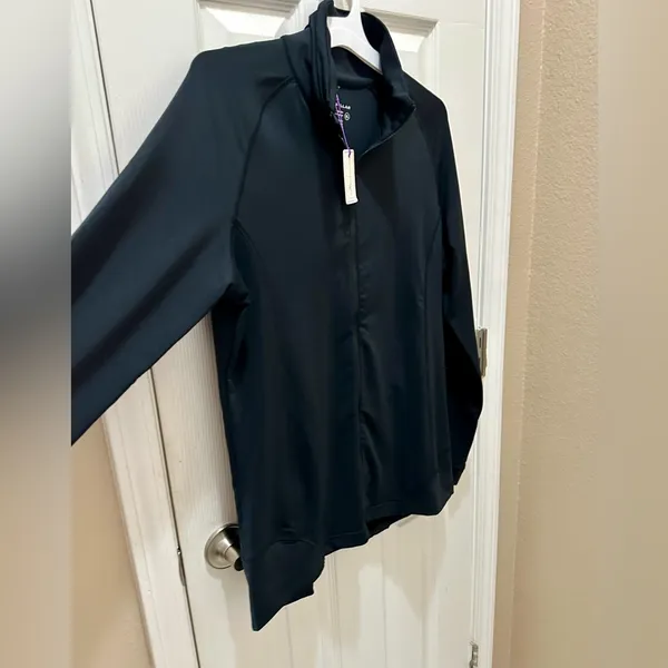 Peter Millar fitted Golf Jacket black size XL full zip NEW - Image 7