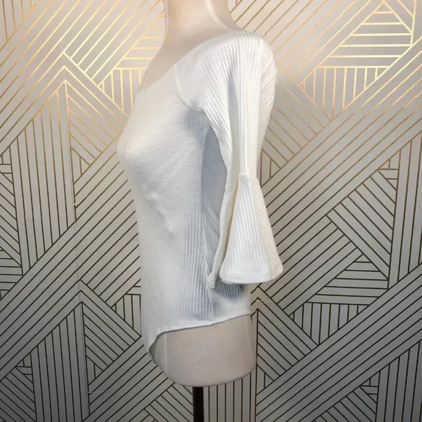 NBD Seduire Off-the-Shoulder Bodysuit‎ in Ivory - Image 6