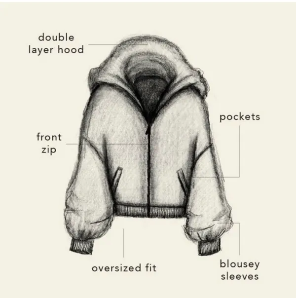 NWT! Blogilates Target X - Women's Marshmallow Full Zip Hooded Sweatshirt XL - Image 17