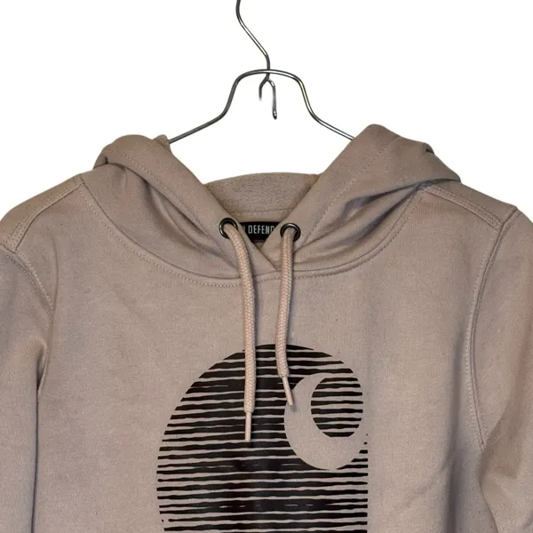 Carhartt Womens Sweater Hooded Rain Defender Relaxed Fit Long Sleeve Pullover XS - Image 3