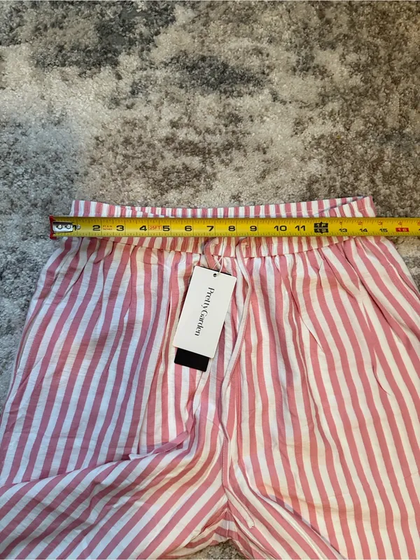 PRETTYGARDEN Women's Pink & White Stripe Pajama Pants - Brand: Unknown - Image 4