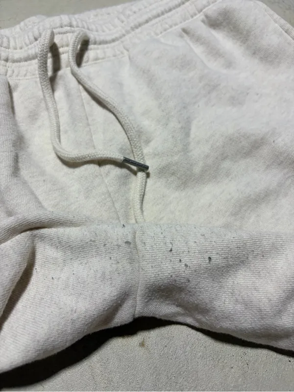 Aerie cream Cozy Jogger Sweatpants small - Image 3