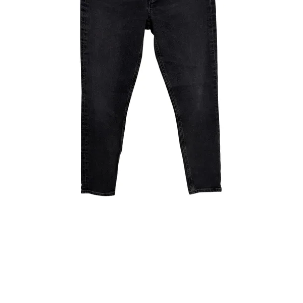 Agolde Nico High Rise Slim‎ Jeans Cosmopolitan Black Gray Wash 28 Women Denim - Image 5