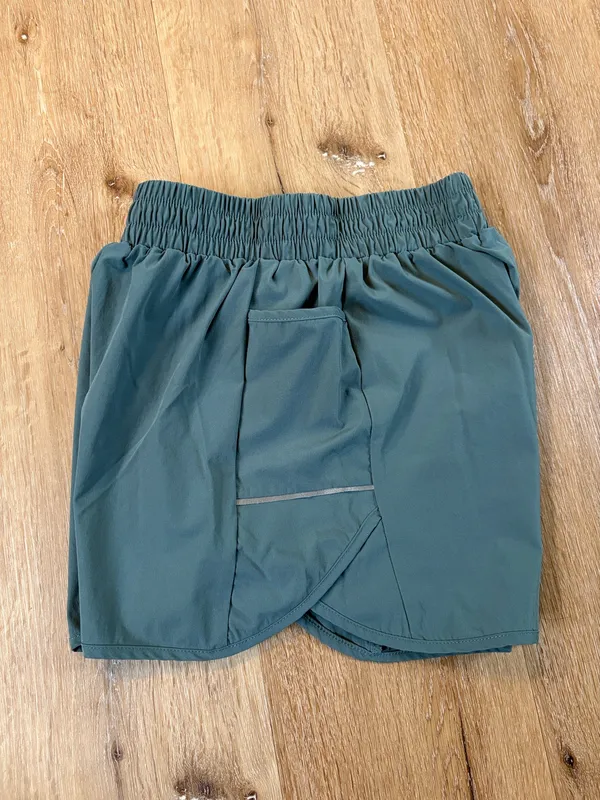 Teal Women’s Athletic Shorts - Image 4