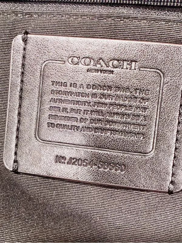 Coach Large Derby Tote Bag Red 58660 Leather Shoulder Bag - Image 6