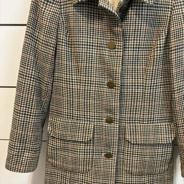 Banana Republic Houndstooth Blazer Jacket - Image 6