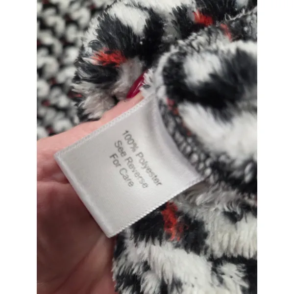 Vera Bradley Scottie Schnauzer DOG Hooded Plush Robe Tie Closure 2 Pockets S/M - Image 4