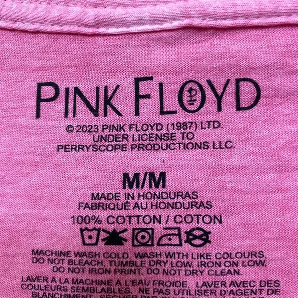 Pink Floyd Pink Rock Tshirt Size Medium - Image 4