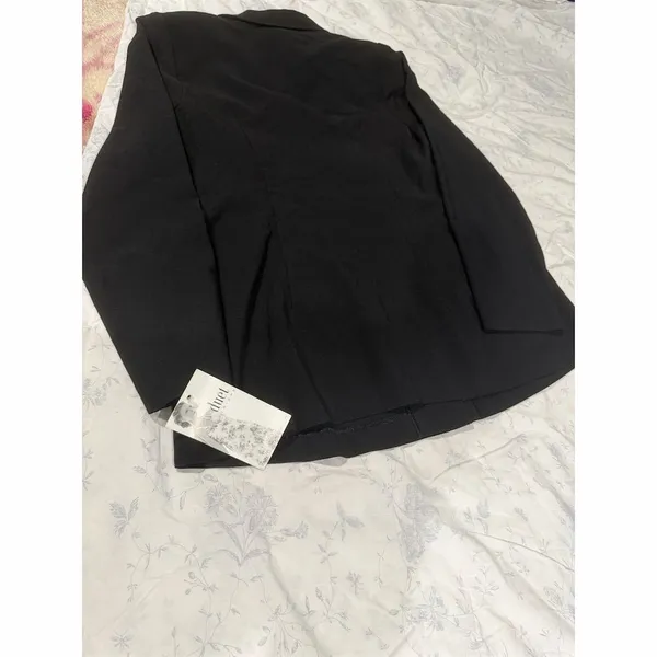 Duet Designs Women's Black 2-Piece Pant Suit Petites Size S - Image 9