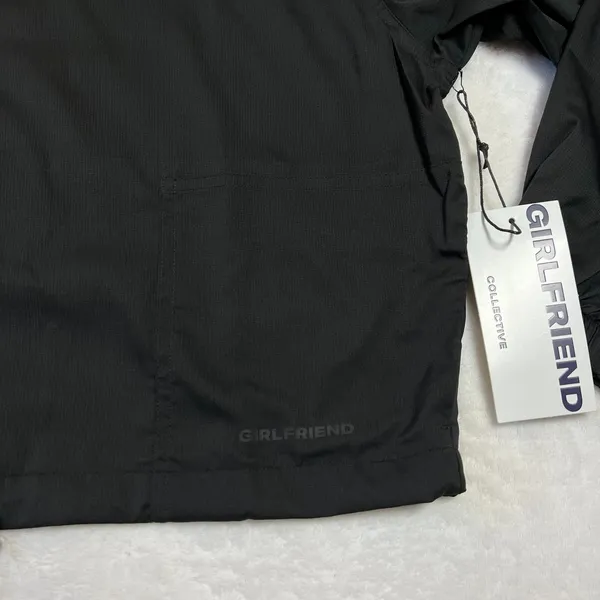NEW Girlfriend Collective Raquel Snap Front Jacket Size M Athleisure Lightweight - Image 7