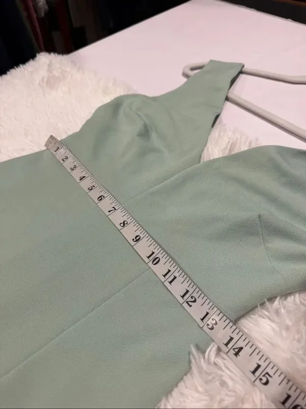 NEW Birdy Grey Shamin Maxi Bridesmaid Dress in Sage Green Medium - Image 6