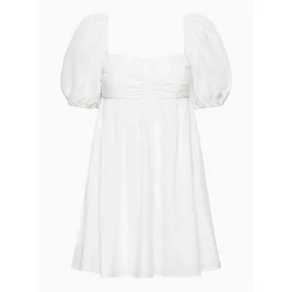 ✨Aritzia Wilfred Amuse Poplin Mini White Sz XS Dress✨ - Image 7