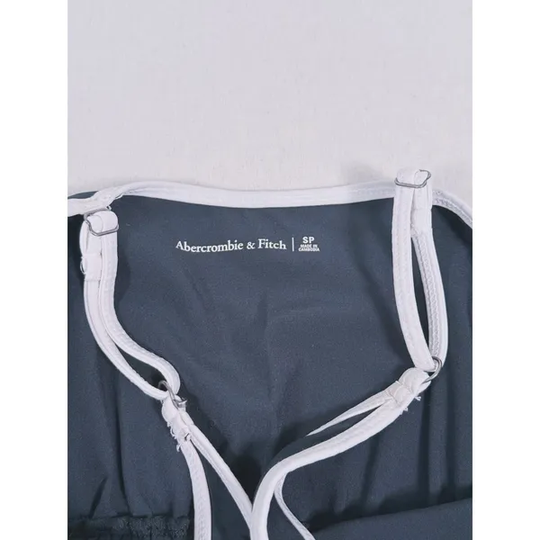 Abercrombie Traveler Athletic Romper Size Small Petite Black Tennis Pickleball - Image 4