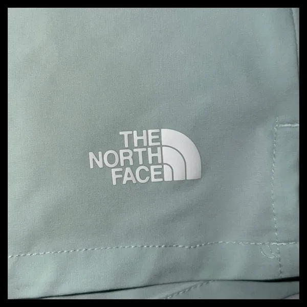 The‎ North Face Running Shorts Womens XL Yellow Blue Colorblock Athletic Hike - Image 2