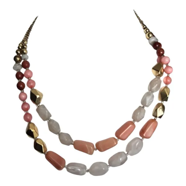 Fashion Statement Multi-color Beaded Necklace - Image 2