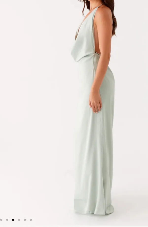 Peppermayo maxi sage green dress - Image 2