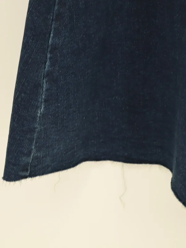 We The Free Free People CRVY Lace-Up Flare Jeans 33 Dark Wash High Rise Boho - Image 11