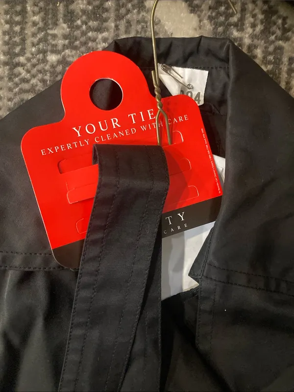 Express Black Military-Style Field Jacket - Image 2