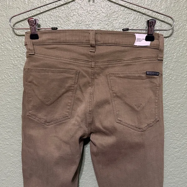 Hudson Jeans Natalie Super Skinny Ankle Olive Green Mid Rise - Image 9