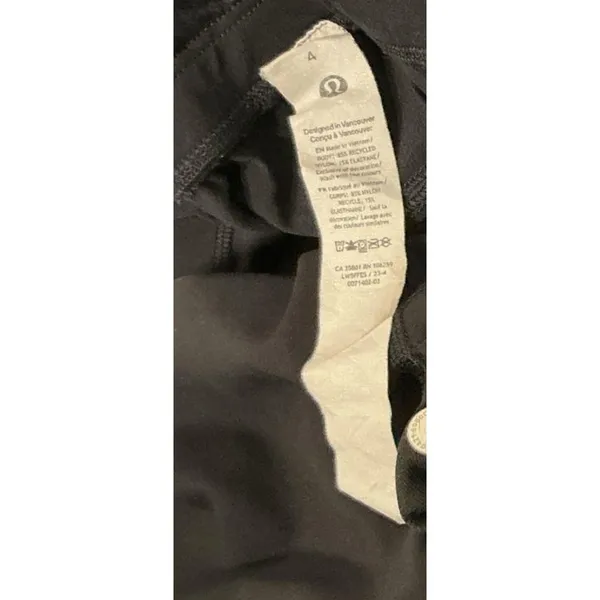 Lululemon License to Train Pants Womens 4 Black High Rise Technical Joggers - Image 5