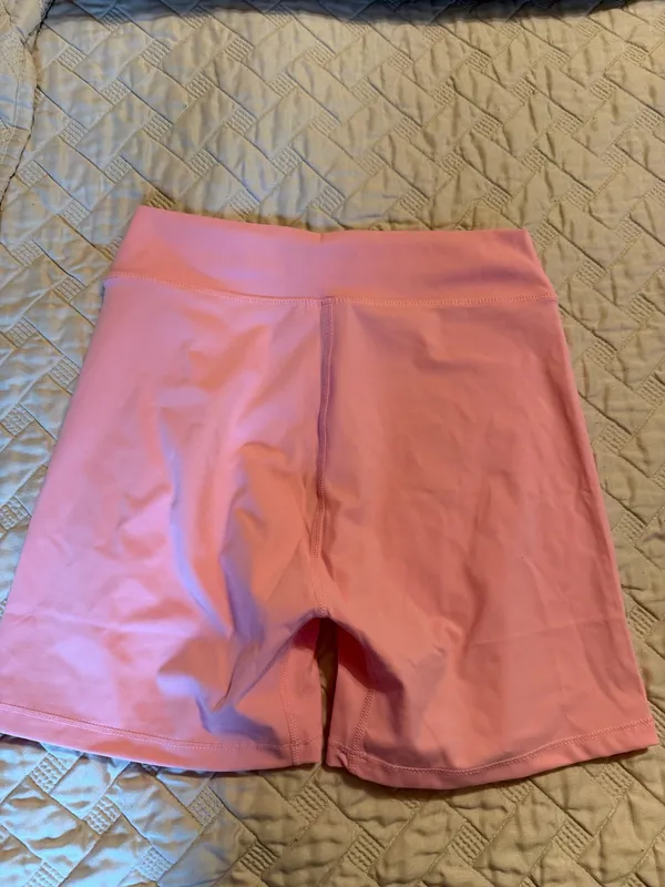 White Fox Boutique Shorts Pink Biker - Image 5